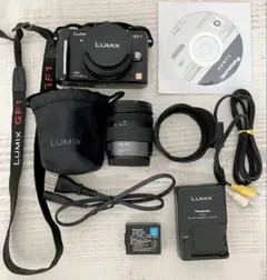 【美品】LUMIX DMC-GF1 パンケーキ 14-45mmレンズ付のサムネイル