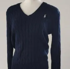 ポロラルフローレン　vネック　セーター　ニット
