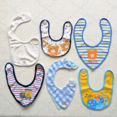 【ミキハウス】スタイ6枚