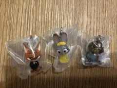 ズートピア、ニック・ワイルドとジュディ・ホップス フィギュア3体セット