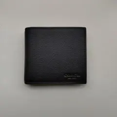 COACH二つ折り財布ブラック、コーチ•新品、未使用