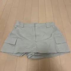 ZARA ライトグレー カーゴショート　xs