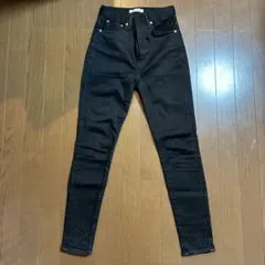 MOUSSY ブラック スキニーデニム