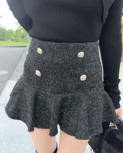 シェリミー cherimi ツイード美脚スカパン XS
