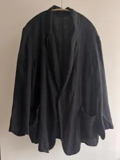 COMOLI リネンWクロス ジャケット CHARCOAL size1のサムネイル