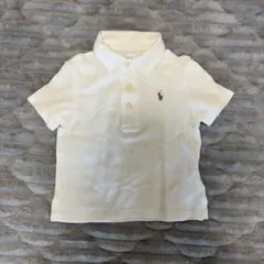 Ralph Lauren ホワイト ポロシャツ 12M