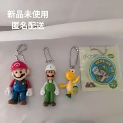 【新品未使用】スーパーマリオブラザース　キーホルダー　マリオ　ルイージ　ノコノコ