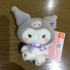 サンリオキャラクターズ　ミルキーボア　キュートリボン　マスコット　クロミ