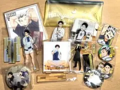 ハイキュー!! 木兎光太郎 赤葦京治 アクリルスタンド 缶バッジ まとめ売り