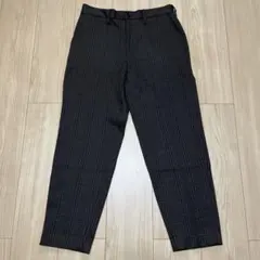 【GUジーユー 】　テーパードイージーアンクルチェックパンツ　Sサイズ