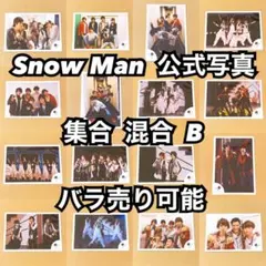 SnowMan 公式写真 バラ売り可 まとめ売り - メルカリ