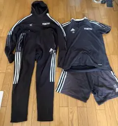 帝京第三 ユニフォーム 移動着 ジャージ など adidas 帝京第三高校 ジャージ上下セット 32番 - メルカリ