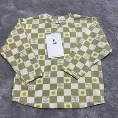 p.premier チェック柄 トレーナー 100cm