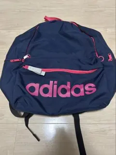 adidas ネイビー ピンク バックパック