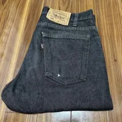 90s Levi's 505 先染めブラック　USA製