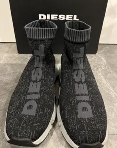 DIESEL ディーゼル ソックススニーカー ブラック