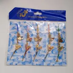 ディズニー シー 10周年 ストラップ セット