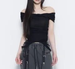 threetimes Eve skirt black シズニルック - メルカリ