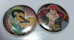 ワンピース USJ プレミアサマー2022 缶バッジ ブルック　KID