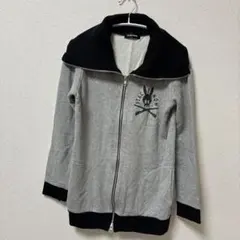 【PEACE NOW 】パーカー グレー ウサギ柄のサムネイル