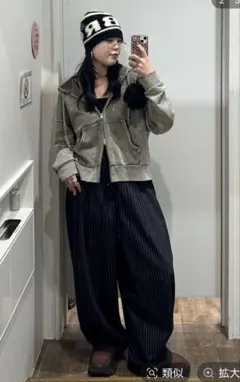 JEANASIS FadeカラーZIPフーディ
