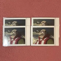 送料込 名探偵コナン ぱしゃこれ 黒鉄の魚影 阿笠博士 4枚 セット