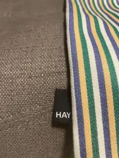HAY リボンストライプクッションカバー