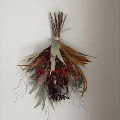 ドライフラワーブーケ スワッグ