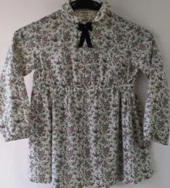 ファミリア　f dash 花柄チュニック　リバティ　フロリバンダ 120