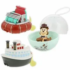 ディズニー カプセルトイ スイスイボート アクアトピア マークトウェイン