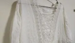 【匿名配送】白いレースワンピース