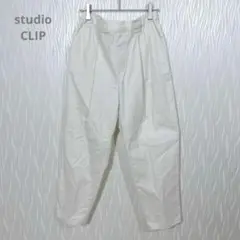 studio CLIP（スタディオクリップ）タック入り ワイドパンツ Mサイズ