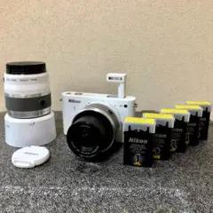 【付属品多数】Nikon J1 ダブルズームキット