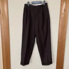 スラックス ウール 2タック