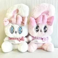【新品・未使用】エスターバニー　ホリデーマフラーBIGぬいぐるみ2種セット