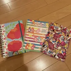 カラフルメモ帳3冊セット