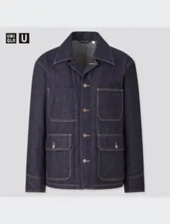UNIQLO U デニムワークジャケット 2026年最新】uniqlo u デニムワークジャケットの人気アイテム - メルカリ
