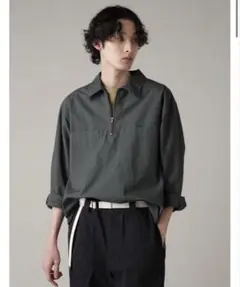 MHL. CRISP COTTON LINEN エムエイチエル　シャツ