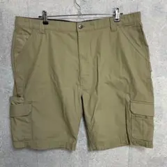 ディッキーズ　カーゴ　ハーフパンツ　カーキ　オーバーサイズ　W42のサムネイル