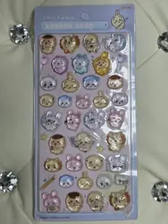 ちいかわボンボンドロップ風固いシール