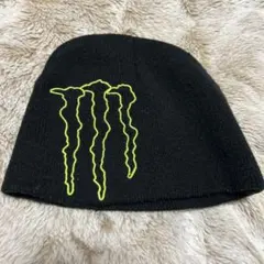 モンスター　Monster ビーニー　ニット帽　ロゴ