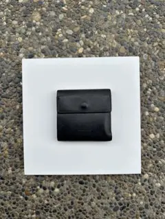 ⭐️未使用級⭐️　エンダースキーマ　三つ折り財布　ユニセックス　レザー　ブラック Hender Scheme - trifold wallet エンダースキーマ 三つ折り