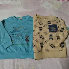 ❤️アンパンマン・ トレーナー 2枚セット ・100cm・タグなし・新品❤️
