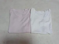 【未使用】ユニクロ、半袖Tシャツ2枚セット、size110