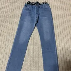 BREEZE スキニーパンツ 150 デニムブルー