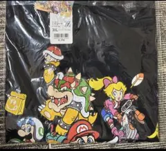 マリオカート Tシャツ ブラック 3XL