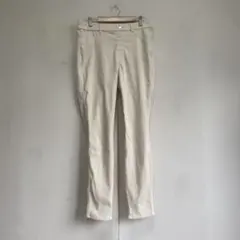 ユニクロ イージーパンツ ホワイト XL
