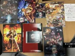 鬼滅の刃 パンフレット各種 CD クリアファイル 来場者特典 零巻 等セット売り