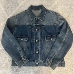 th1112様 A.P.C. デニムジャケット サイズ3 ダークブルー - メルカリ