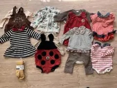 ベビー服女の子　まとめ売り　70 秋　冬　春